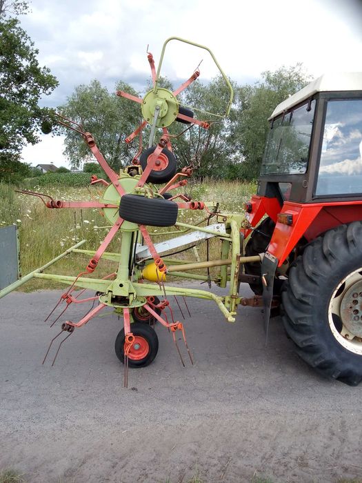 Przecząsarka przegrabiarka CLAAS W 640 SL .pająk, okazjia