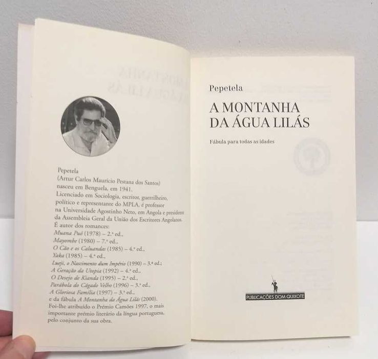 A Montanha da Água Lilás, de Pepetela