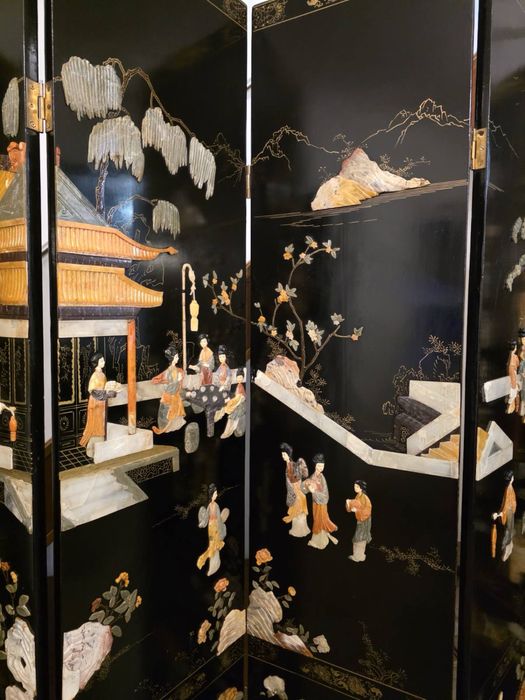 Ширма китайська шинуазрі