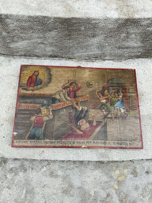 Ex voto pintura antiga