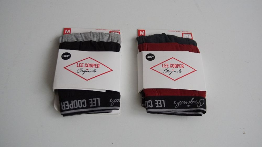 nowe Bokserki męskie 2 pak Lee Cooper rozmiar. M