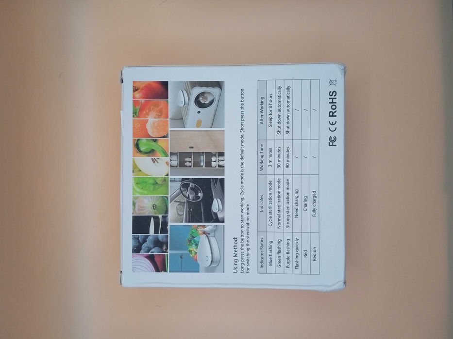 Міні-озонатор, генератор озону, очищувач повітря, в холодильник, новий