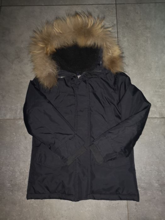Kurtka zimowa chłopięca czarna
