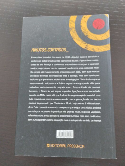 Livro "Misterioso", Arne Dahl