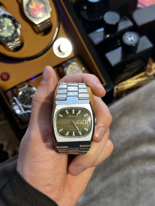 Наручные часы Orient механика Слава Танк СССР