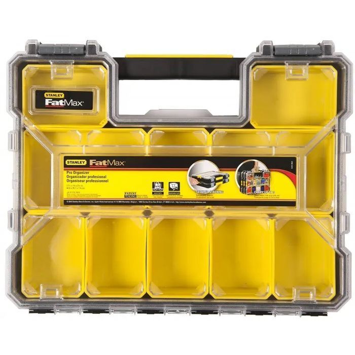 Fatmax Pro Organizer Niski - Zatrzaski Z Tworzywa Stanley