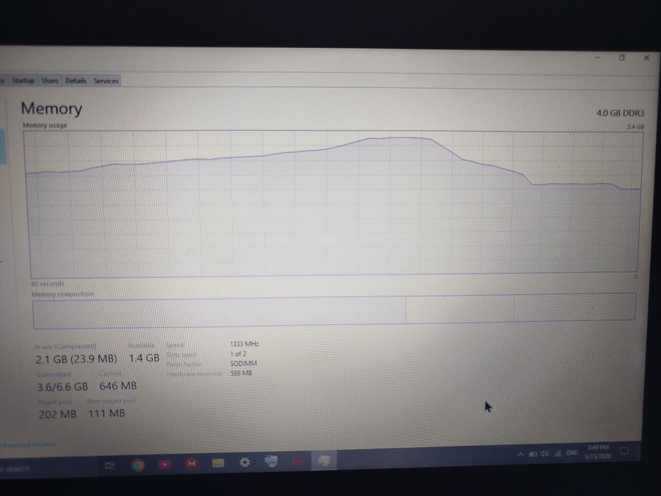 PC Asus 4 GB ram