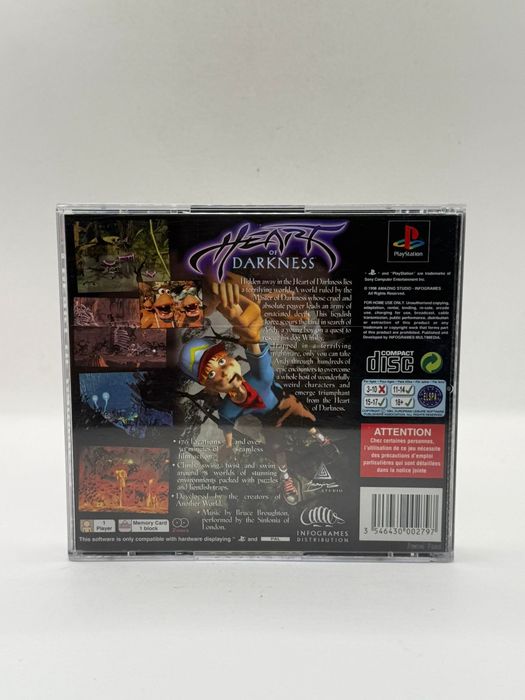 Heart Of Darkness 3xA Ps1 nr 0100