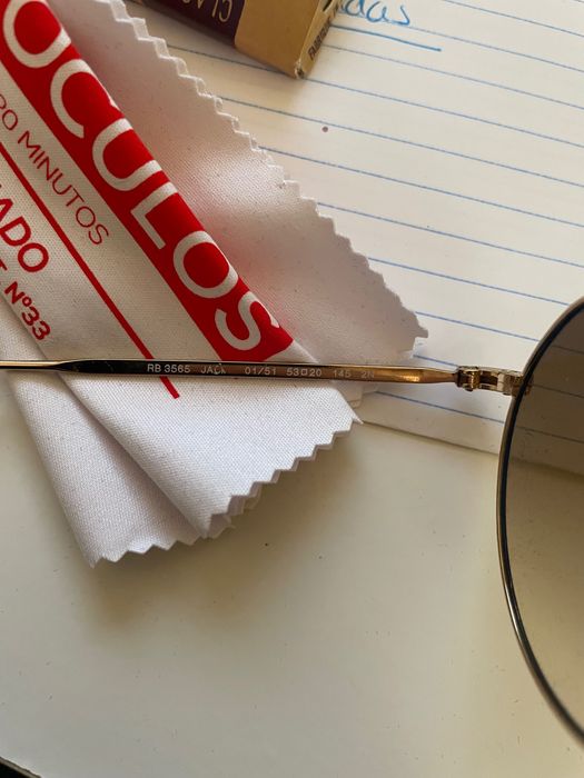 Óculos de Sol RayBan Dourados