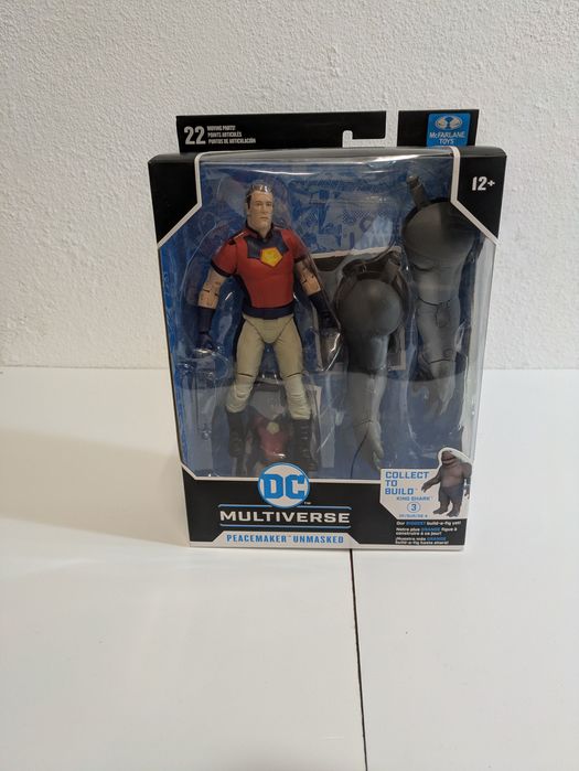 Peacemaker Unmasked DC Multiverse Mcfarlane