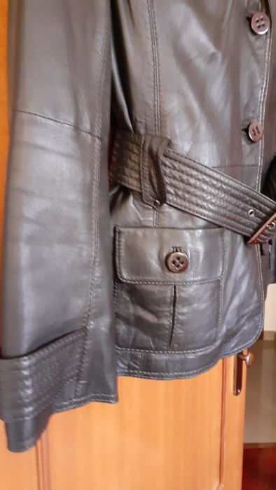 Casaco para senhora em pele genuina