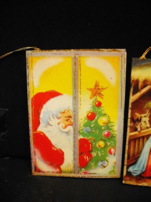 10 Postais de Natal de Boas Festas antigos - anos 60/70