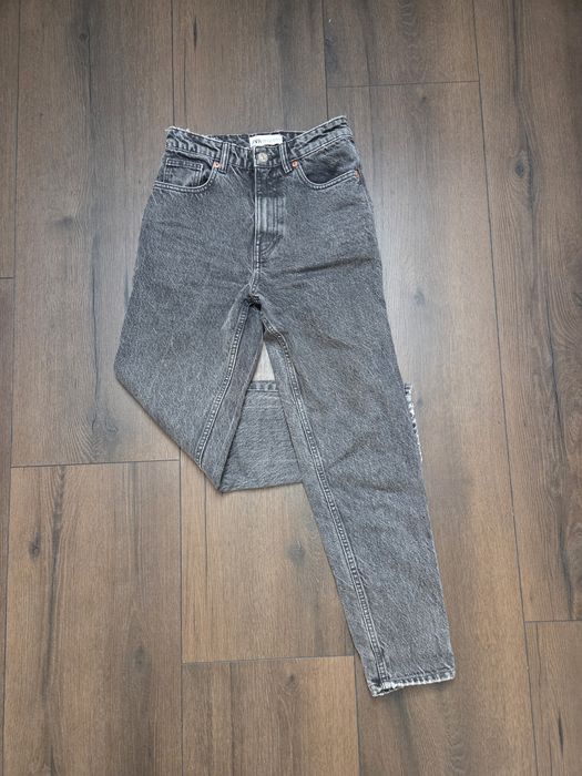 Spodnie mom Jeansy Zara