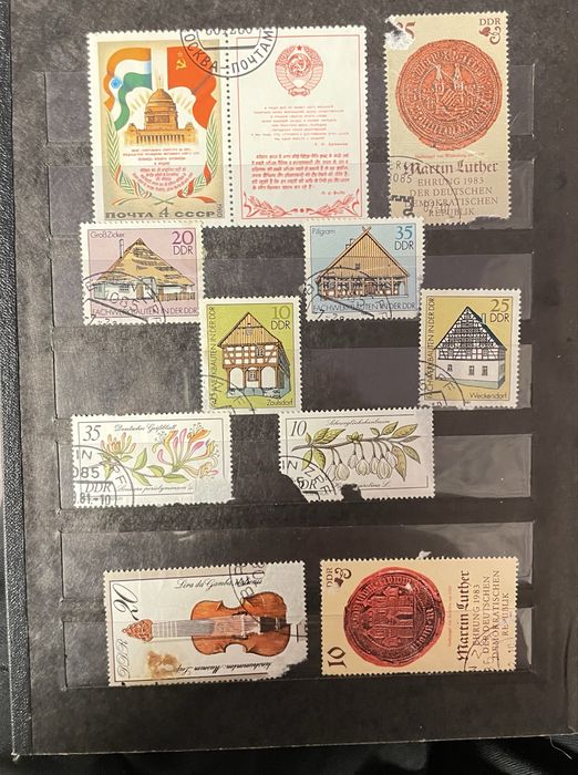 Продам марки ГДР, Польша, Чехия и другие,