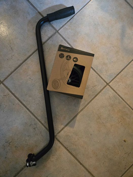 Zestaw do nauki na rowerze kółka kij rower