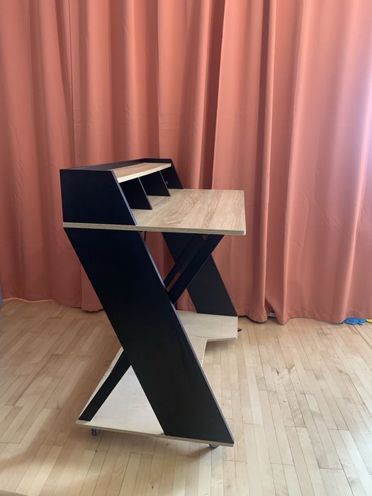 Biurko loft dab sonoma  małe kompaktowe