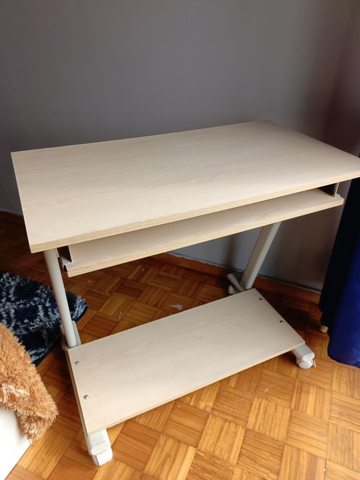 Mesa/Secretária Bege - 80.2x45.8 cm