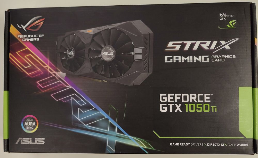 Karta graficzna ASUS GeForce GTX 1050 Ti  STRIX GAMING