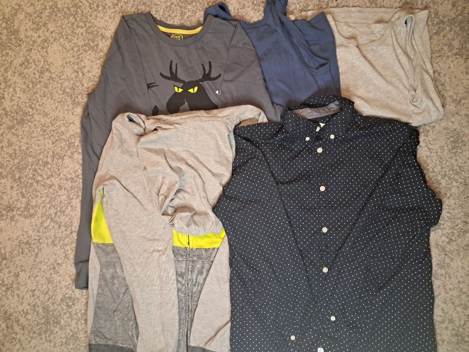 Zestaw ubrań męskich. Paka dla chłopaka 158-164 cm 5 sztuk na zimę