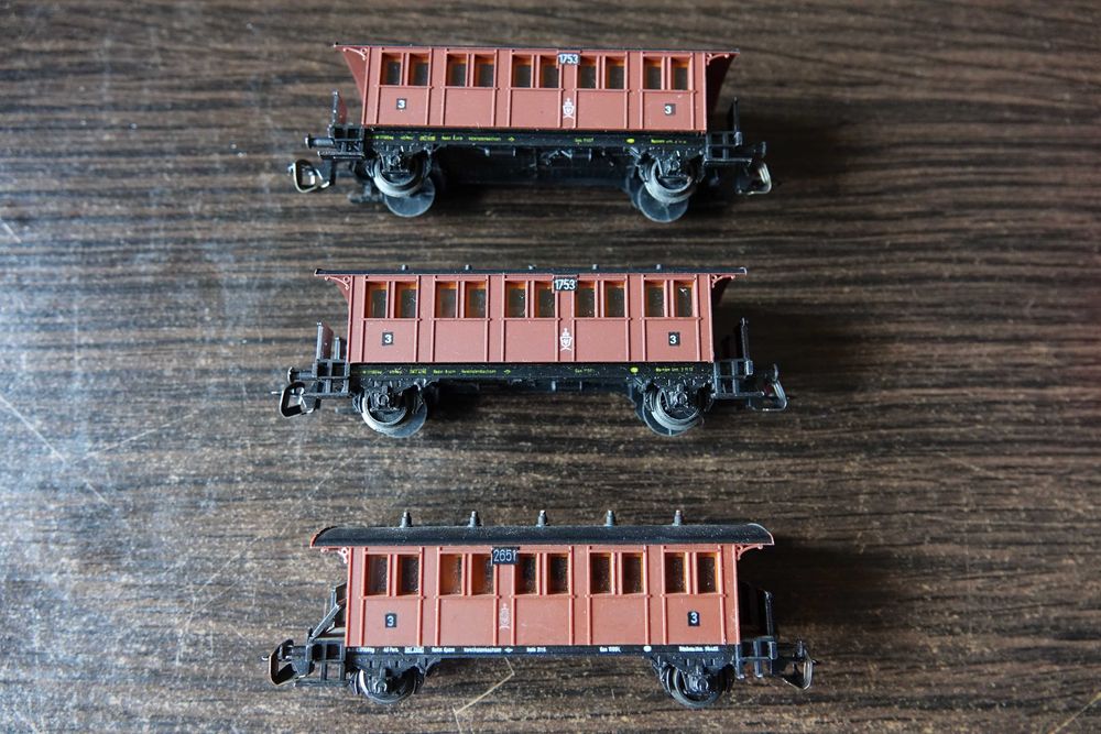 BTTB wagony retro TT