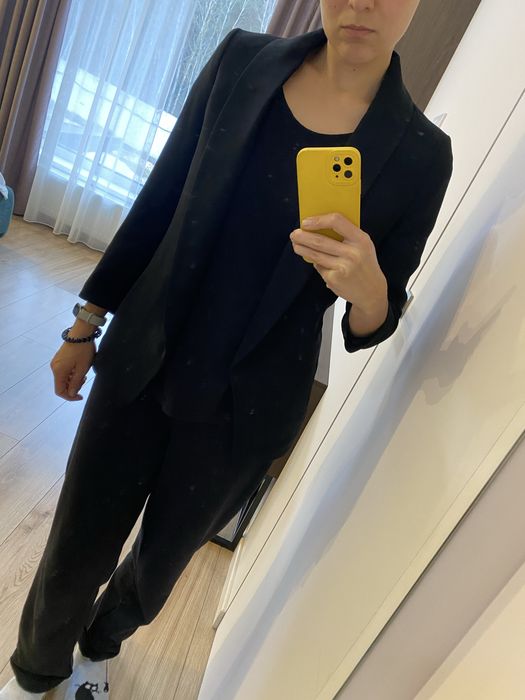 Чорний піджак H&M 36 розмір