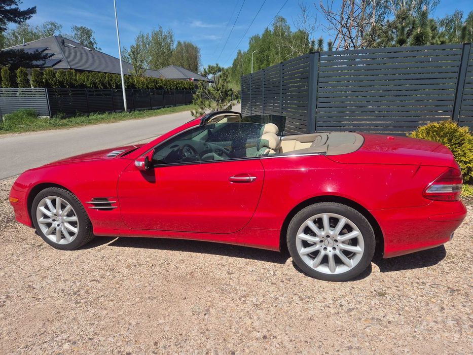 Mercedes SL 550 v8, 388 KM. cabrio, super stan