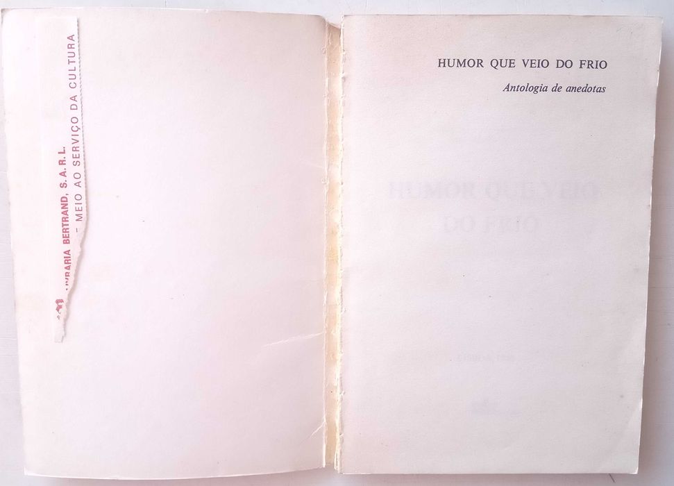Humor Que Veio do Frio - - - - - Livro