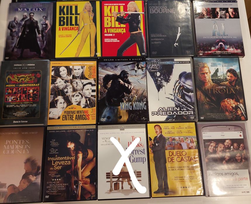 Vendo DVDs originais 10=40€