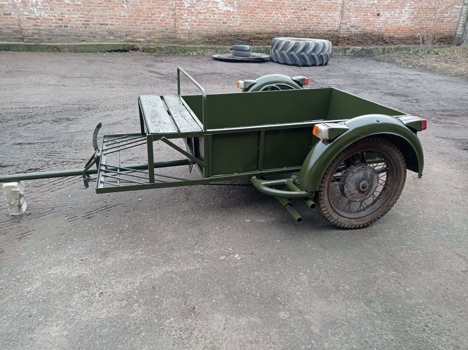 Прицеп до мотоблока мотоцикла