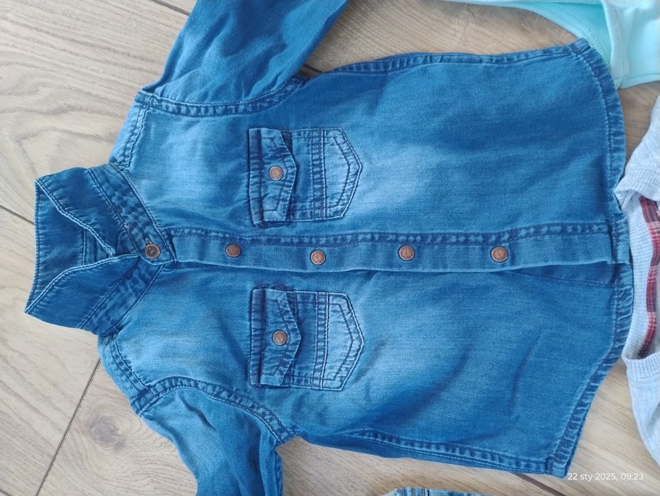 Zestaw ubrań. Rozmiar 86. Cena za całość.