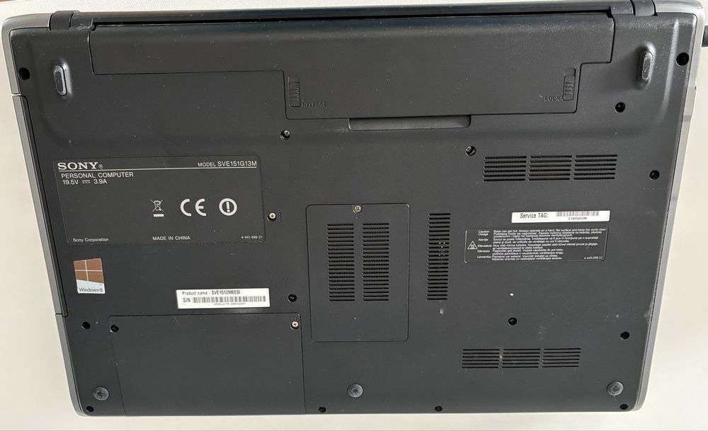 Sony vaio SVE151G13M