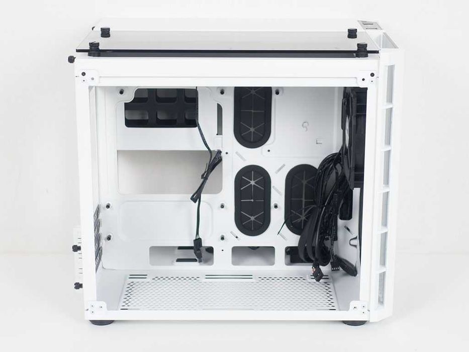 Obudowa Corsair Crystal 280X TG RGB Biała Micro Tower (micro ATX)