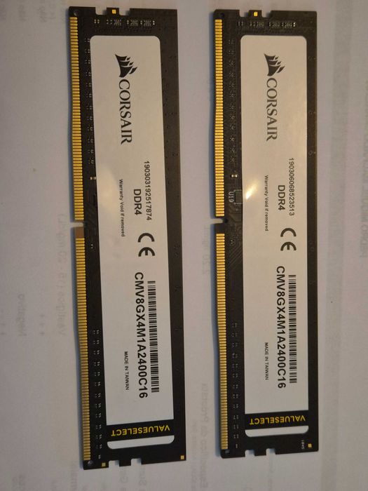 Kit 2x8gb memoria ram Corsair ddr4 3200mhz