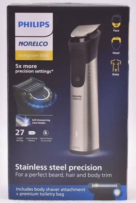 Тример Philips norelco Multigroom 9000 New MG 9520/50 універсальний