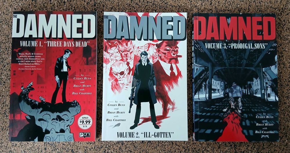 3 BDs - The Damned (coleção completa)