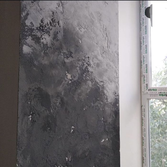 Нанесення декоративної штукатурки