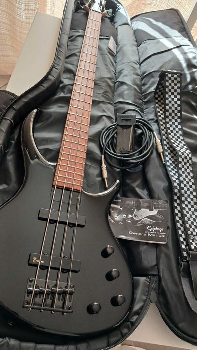 TROCA/ Baixo Epiphone Toby Deluxe IV