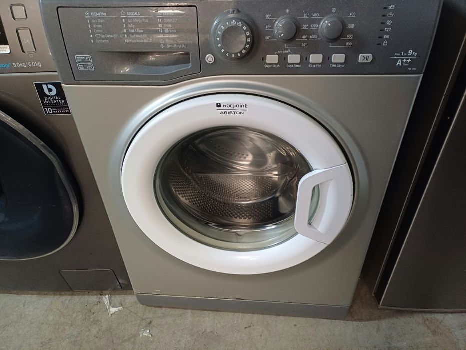 Pralka używana Ariston Hotpoint, 1400obrotów, 9kg wsadu, sprawna