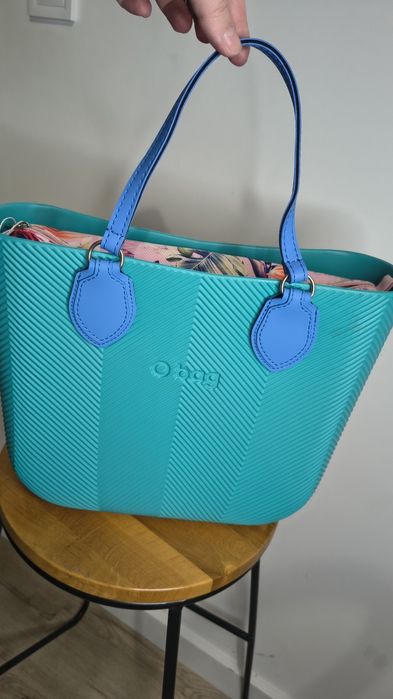 Obag mini aqua jodełka