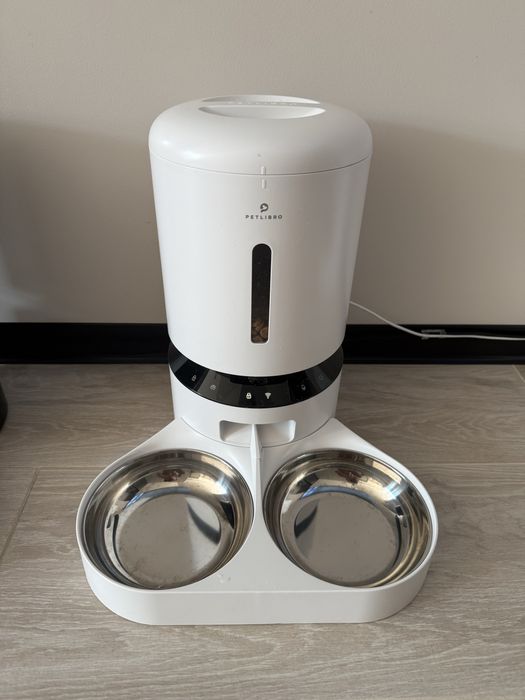 Автогодівниця Petlibro Granary Dual Food Tray 5 л Біла