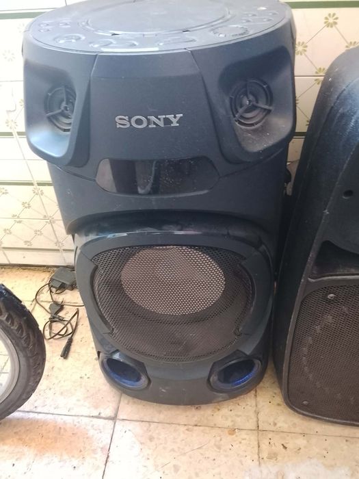 Colunas de som (ler descrição)