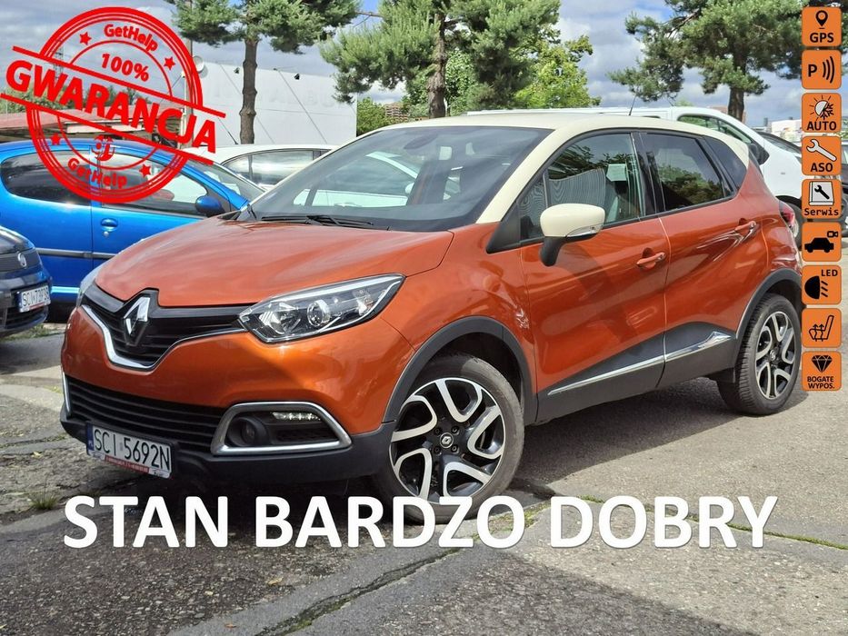 Renault Captur Klimatronic, Nawigacja, Kamera cofania, Podgrz. fotele, PDC