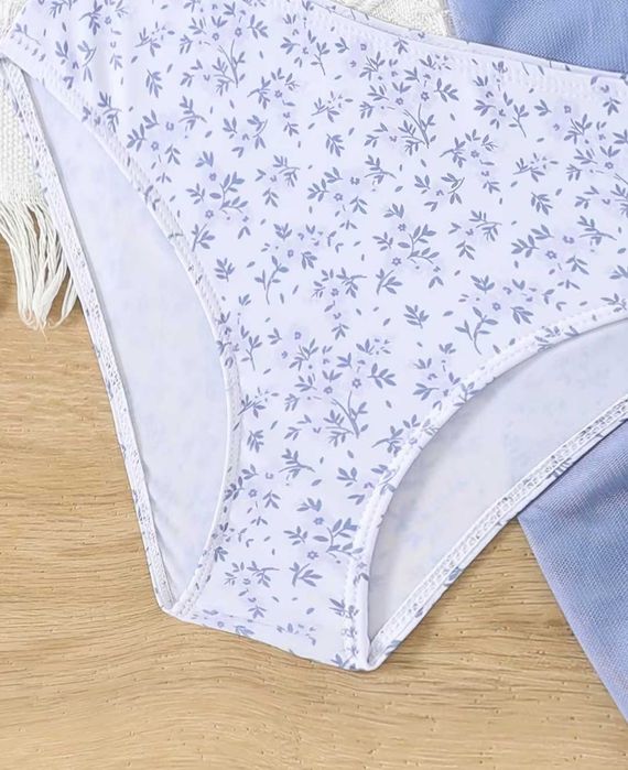 Nowy kostium kąpielowy 3 części! bikini r. 146