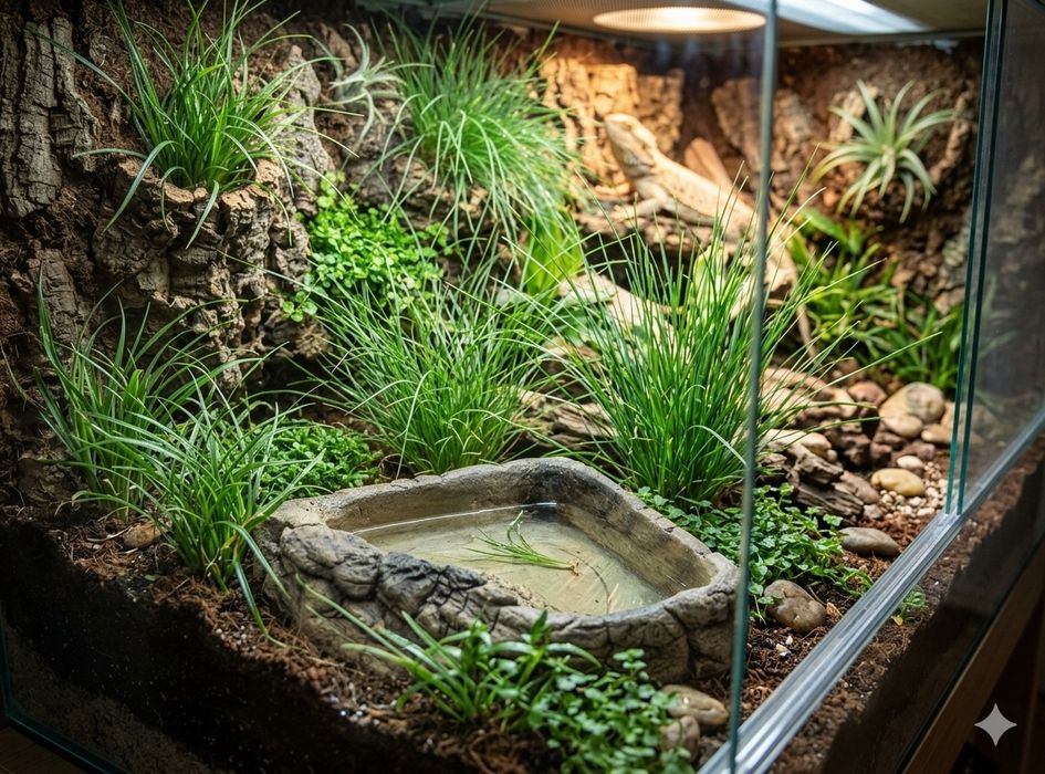 Miska do terrarium, naczynie na wodę
