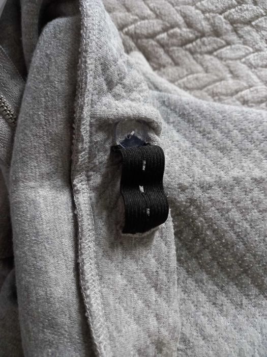 Szara spódnica mini