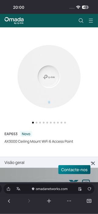 Access Point TP-Link EAP653 WiFi 6