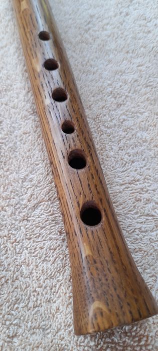 Flet drewniany tonacja C