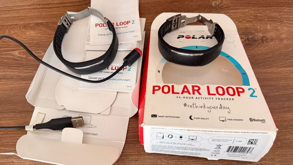 opaska Polar Loop 2 (2 sztuki rozmiar S plus ładowarka)