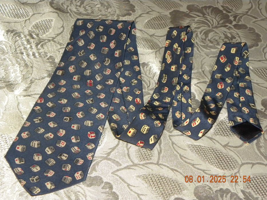 Jedwabny krawat wizytowy Giuseppe Milano