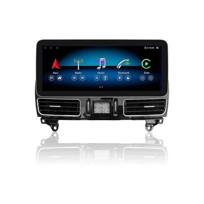 CarPlay Android Auto Radio Android GPS Nawigacja BT WiFi 4G USB MP3 MP4 YouTube Bluetooth Mercedes ML W166 System NTG4.5 Harman Kardon
